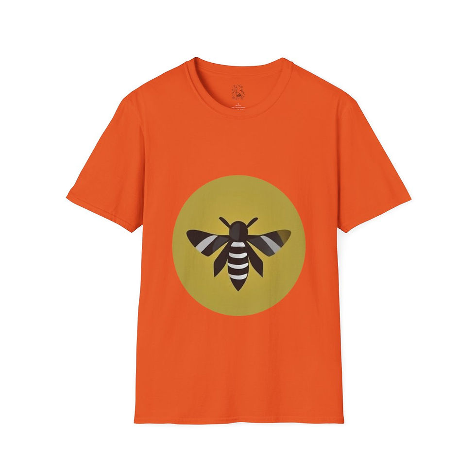 Thumbnail: Minimalist Bee Unisex Softstyle T-Shirt