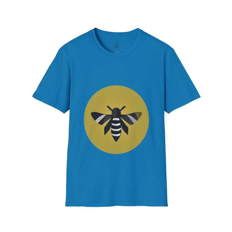 Thumbnail: Minimalist Bee Unisex Softstyle T-Shirt