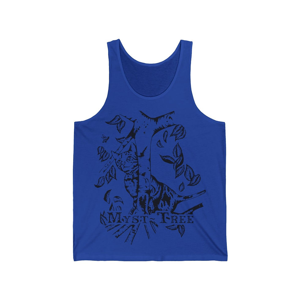 Thumbnail: Myst~Tree Honey Unisex Jersey Tank