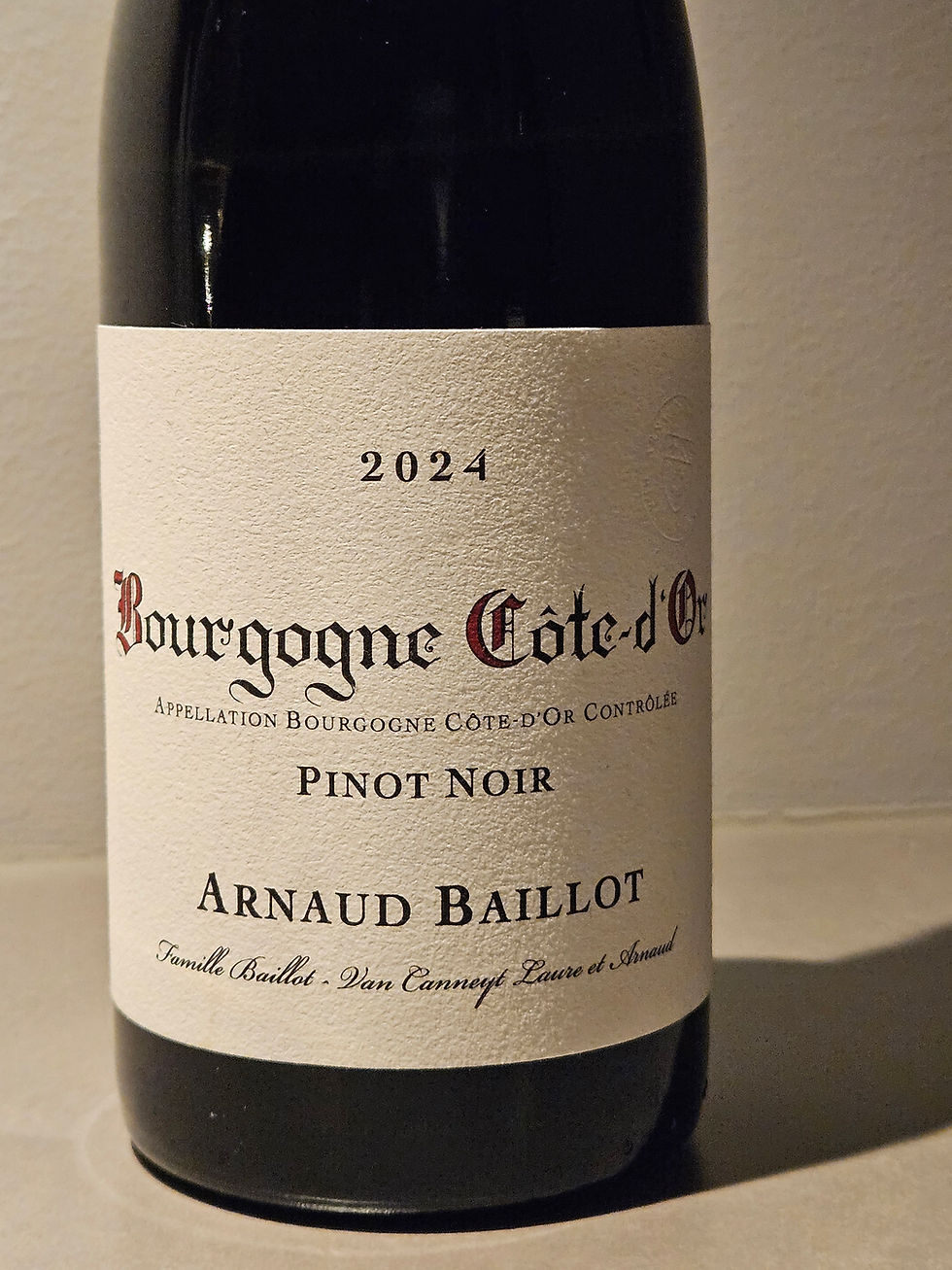Arnaud Baillot- Pinot Noir til kylling og sopp.