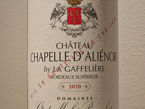 Ch. Chapelle d’Aliénor by La Gaffelière 2020 – en Bordeaux som gjør jobben i jula.