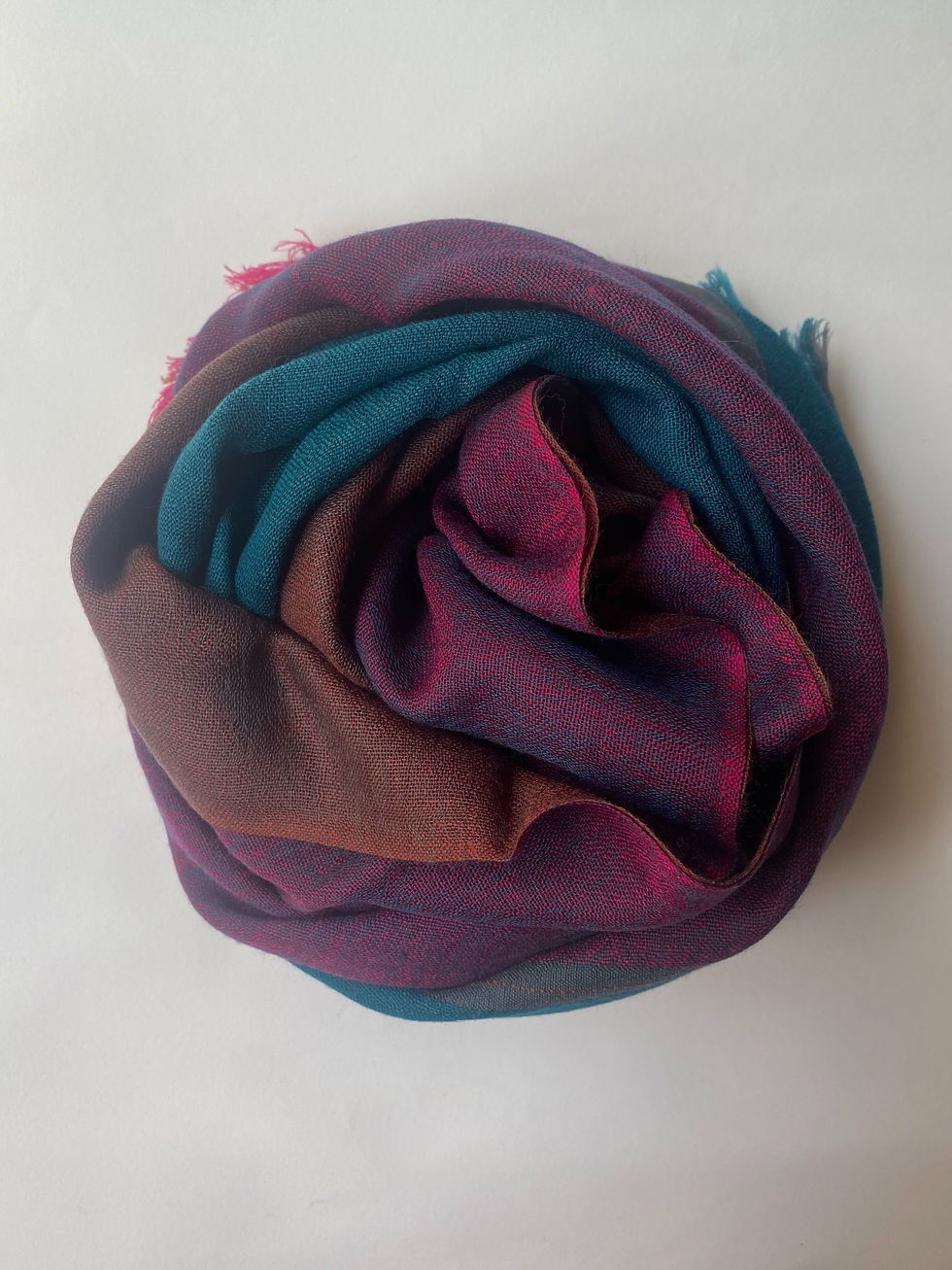 Thumbnail: Four Layer Merino Wool Scarf