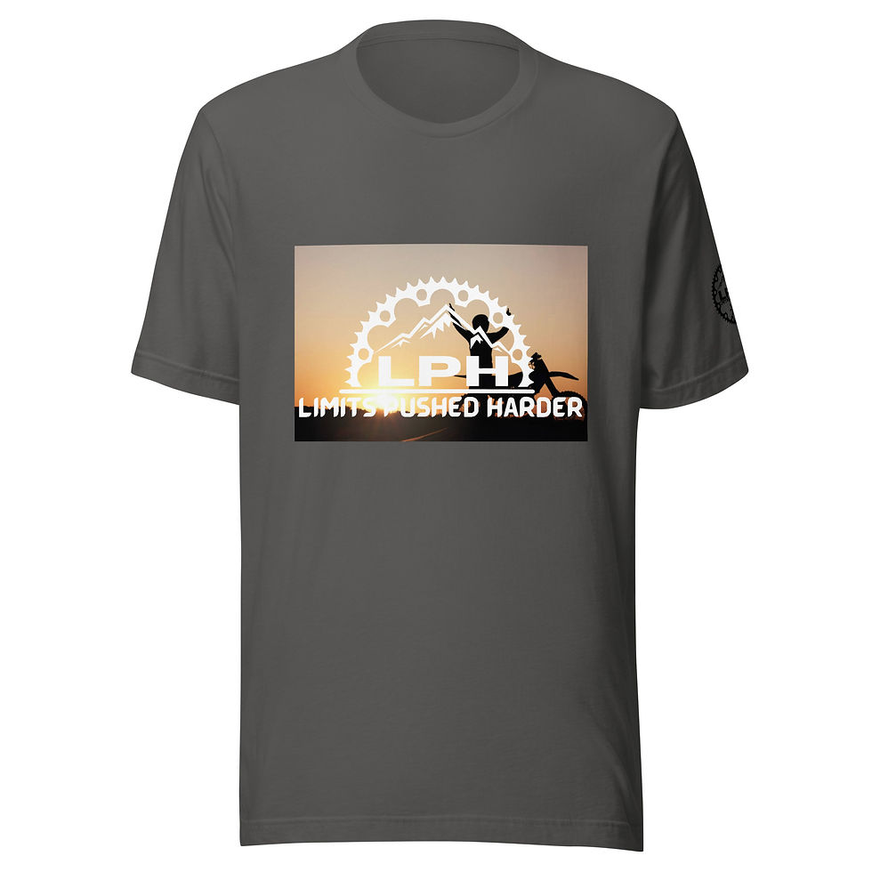 Thumbnail: Sunset silhouette Unisex t-shirt