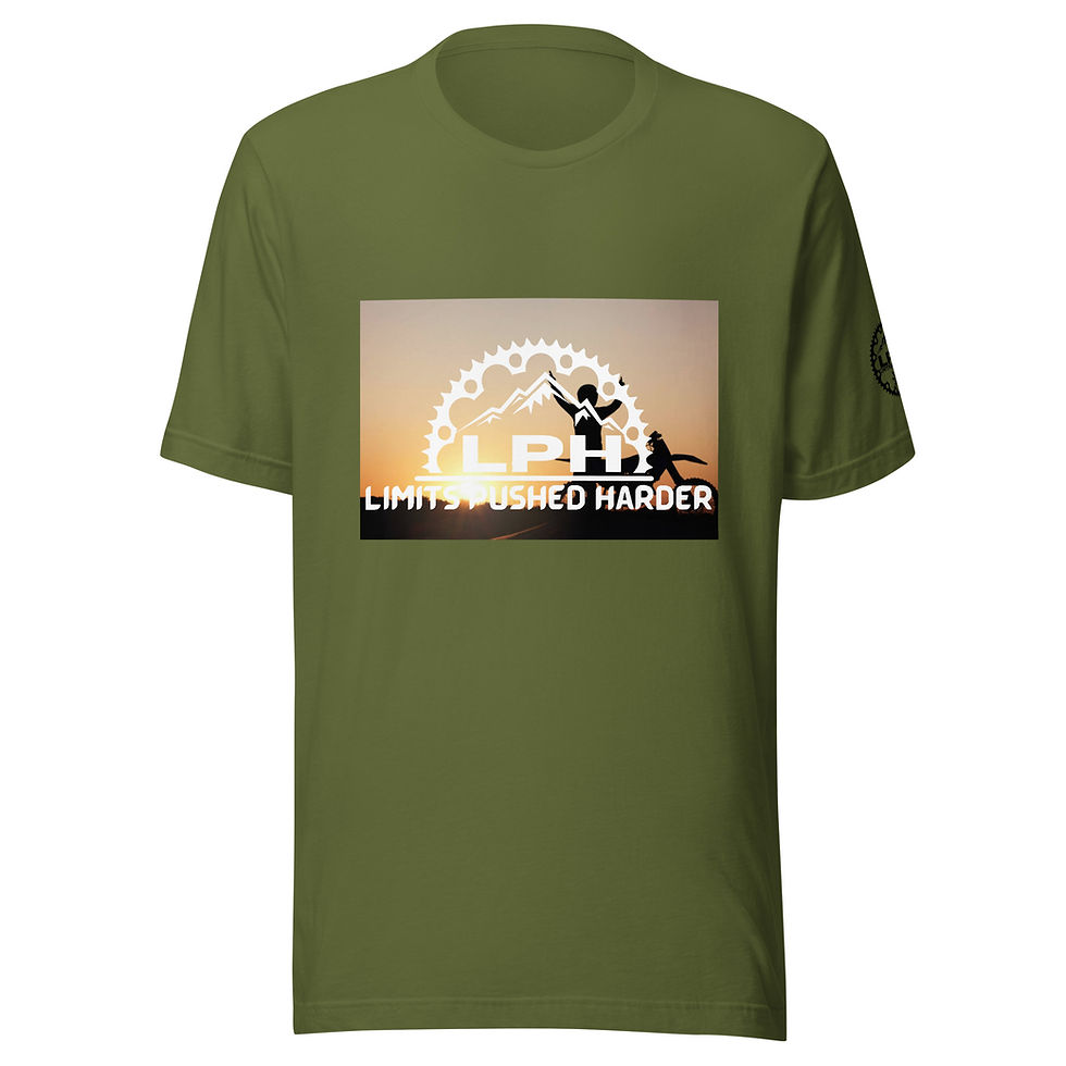 Thumbnail: Sunset silhouette Unisex t-shirt