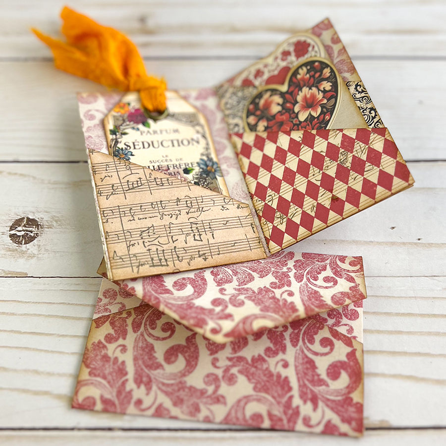 Thumbnail: Elsie Valentine Junk Journal & Cards