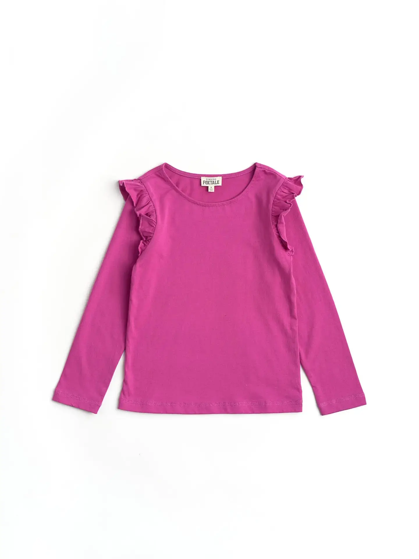 Pretty in Plum Ruffle Tee
