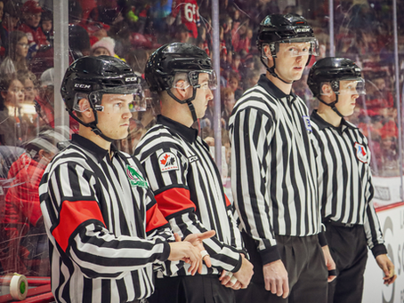 ROBINSON SELECTED TO OFFICIATE HILINKA GRETZKY CUP