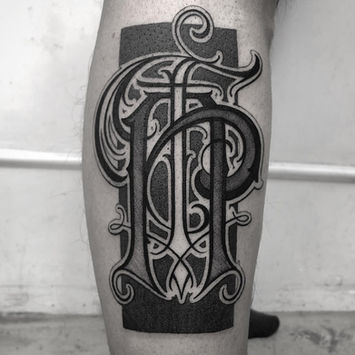 Rae Primo tatuaggio scritta lettering milano italia