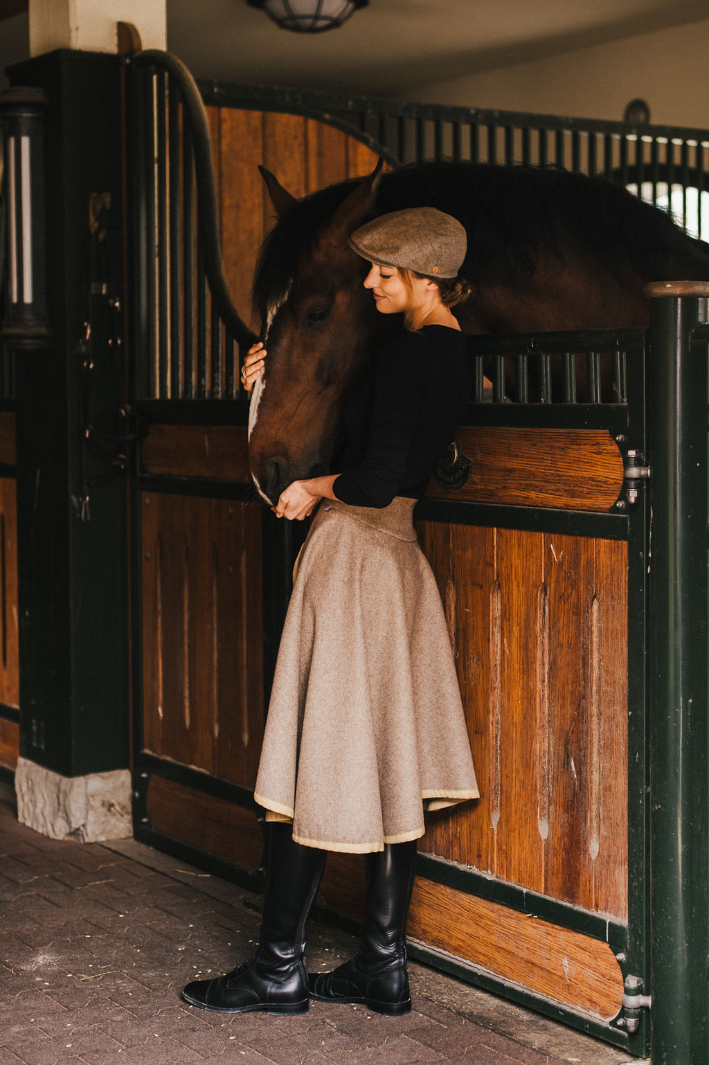 Reitrock Loden (reine Schurwolle)