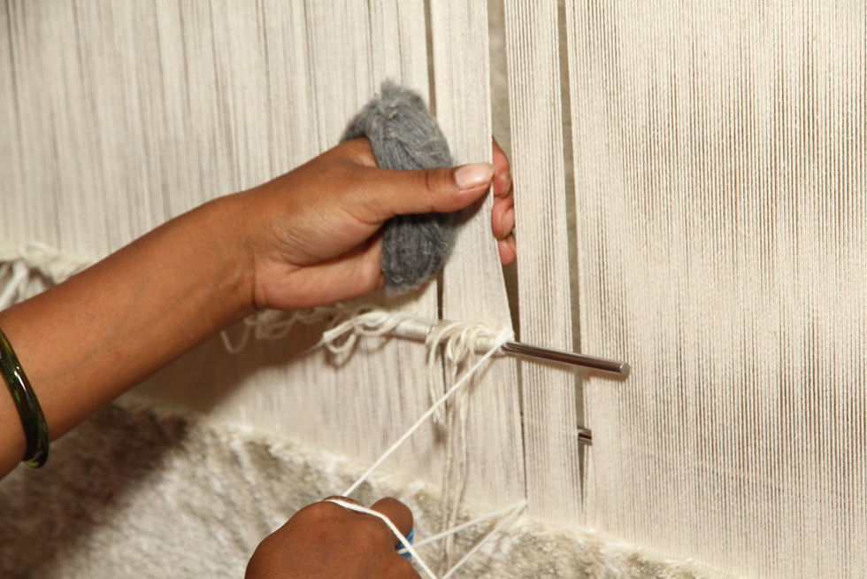 Hand-Knotting