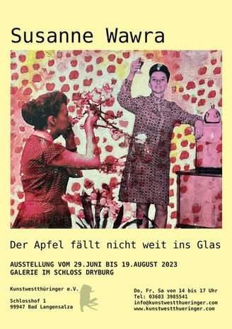 Galerie Schloss Dryburg: Susanne Wawra Ausstellung, Bad Langensalza