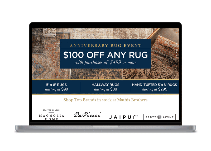Anniversary Rug Event
