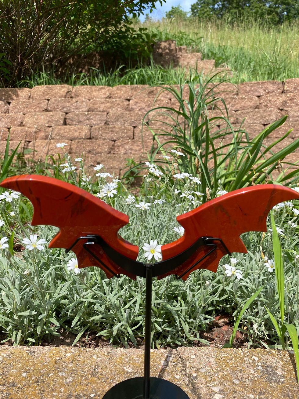 Thumbnail: Red Jasper Bat Wings