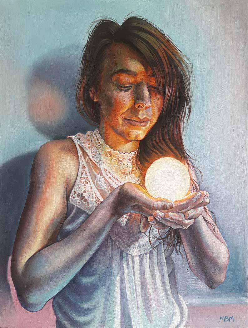 'Colours of her Aura'