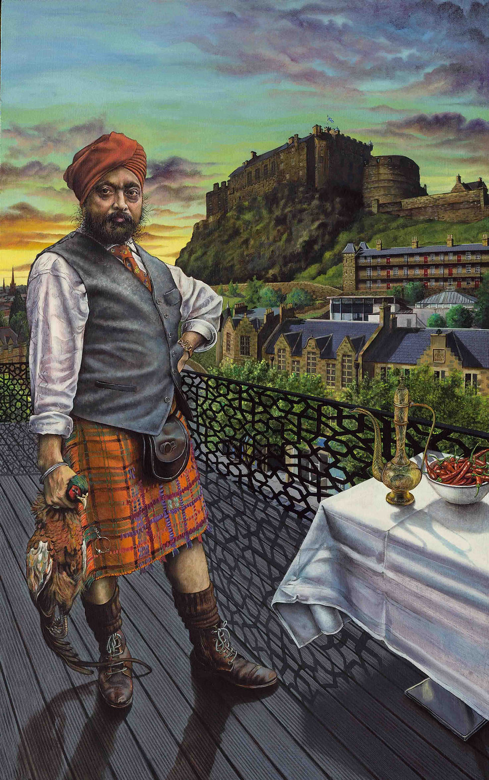 'Portrait of Tony Singh MBE'