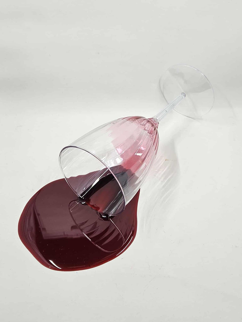 Spilled Red Wine Prank / Prop PLASTIC