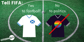 Sign the CitizenGO petition to FIFA now!