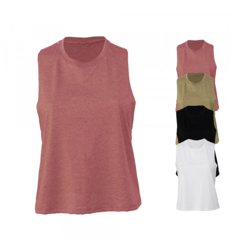 Miniaturbild: Minimal Racerback Cropped Tank
