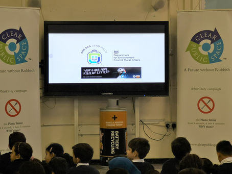 Defra leads Westminster Primary School Pupils in a “Reduce, Reuse, Recycle – One Bag, Zero Waste! ”