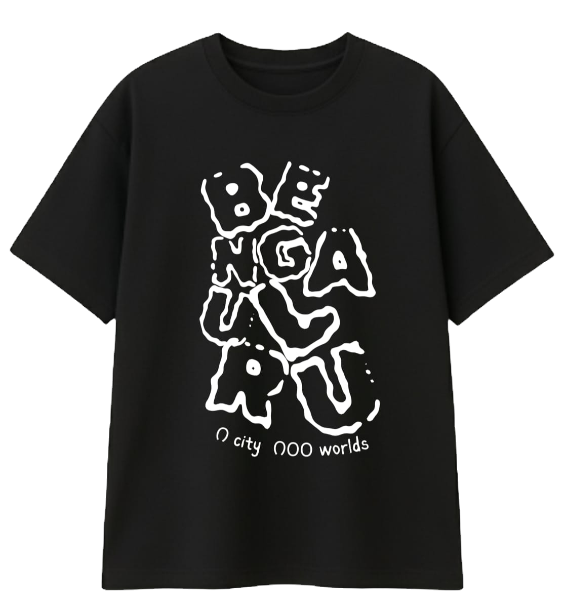 Bengaluru Tee – 1 City, 100 Worlds