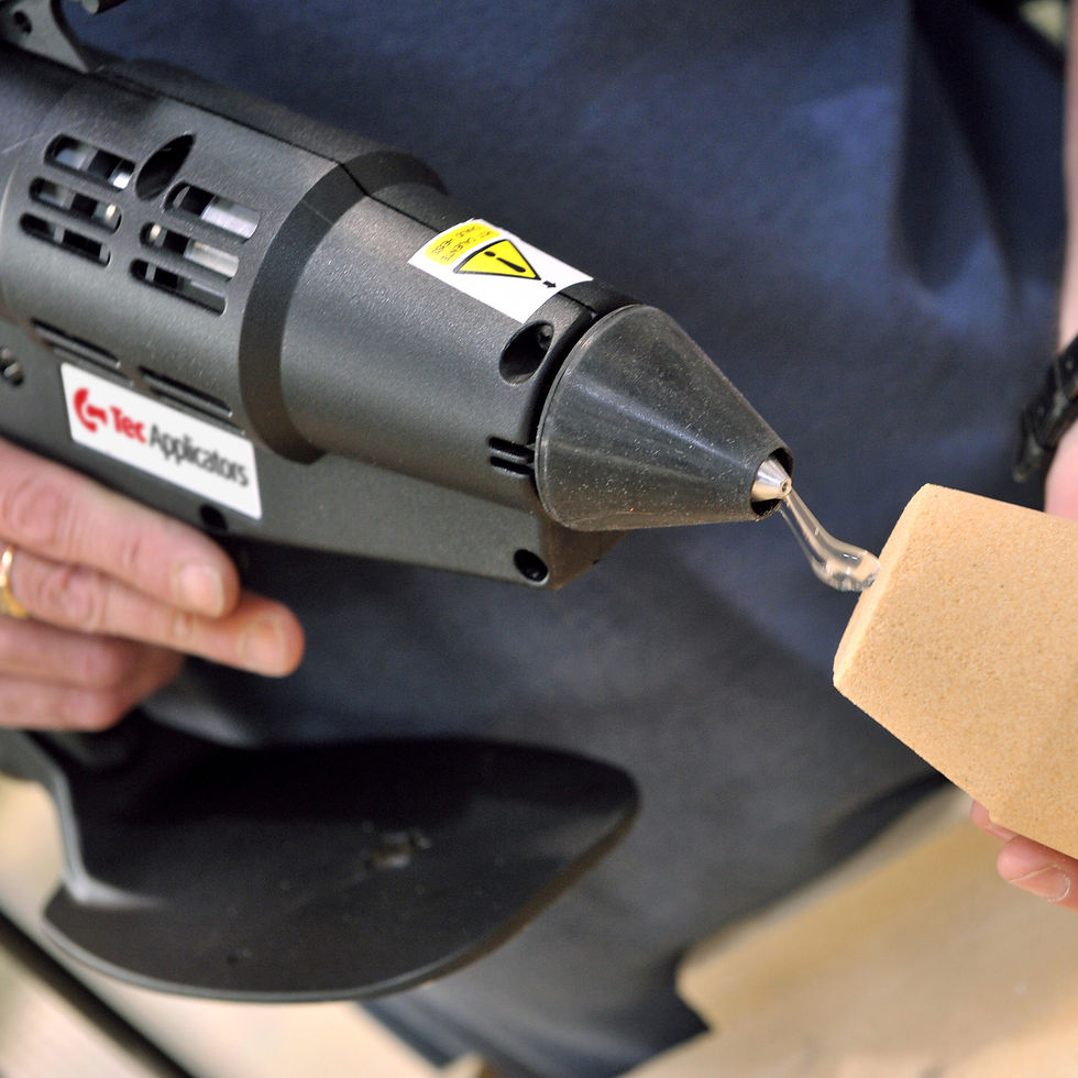 Thumbnail: TEC 6100 Hot Melt Industrial 500 Watt Pneumatic Glue Gun