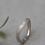 Thumbnail: 18ct White Gold 2.5mm Primavera Wishbone  Ring