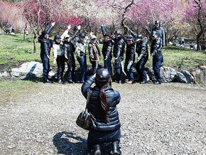 汗ばむほどの…