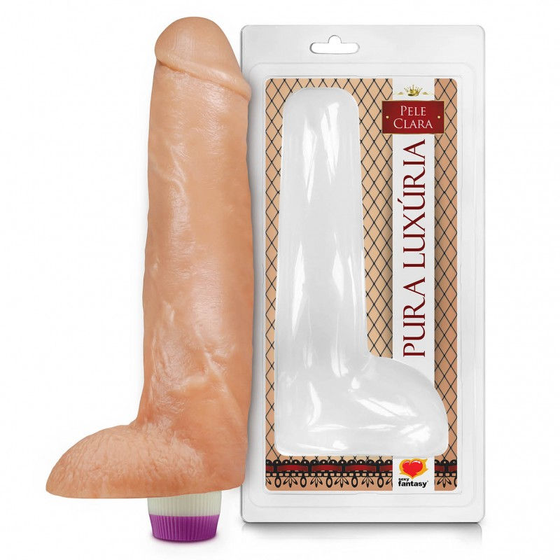 Prótese com Escroto e Vibrador