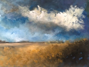 Rodeo Sky, 2020, oil/can