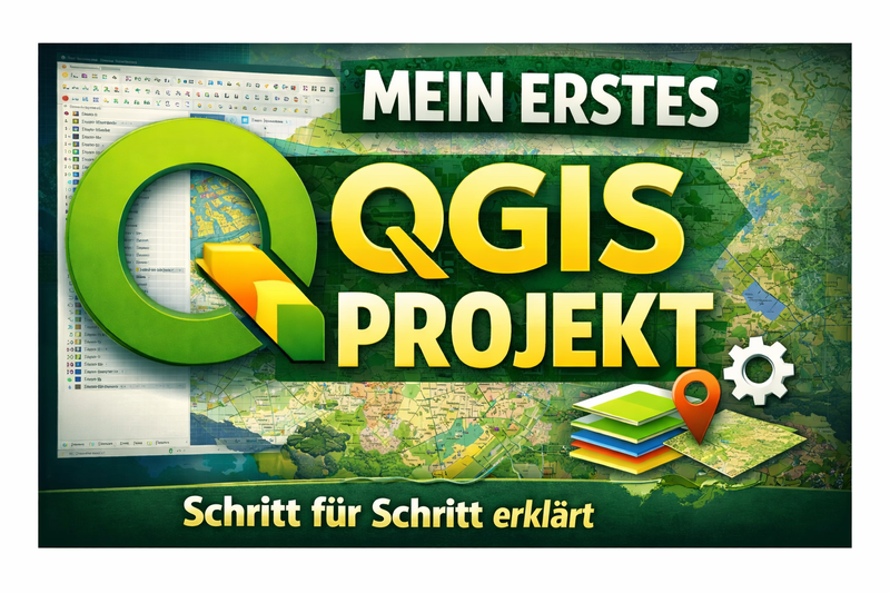 Mein erstes QGIS Projekt - Schritt für Schritt erklärt