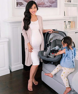 Infant car seat for newborns available for rental in Vietnam