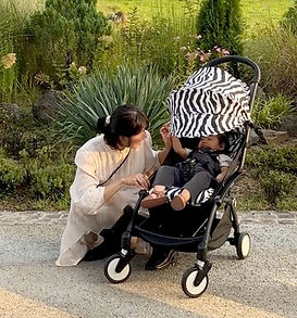 Clean and comfortable baby buggy delivered to a Phu Quoc resort