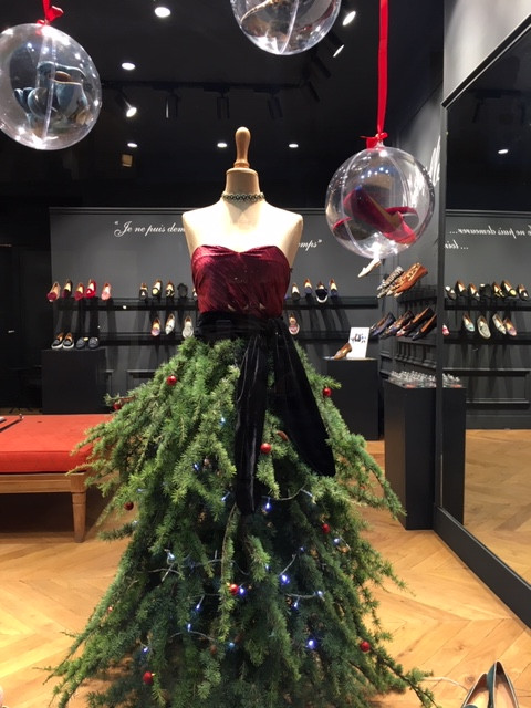 vitrine de noel paris
