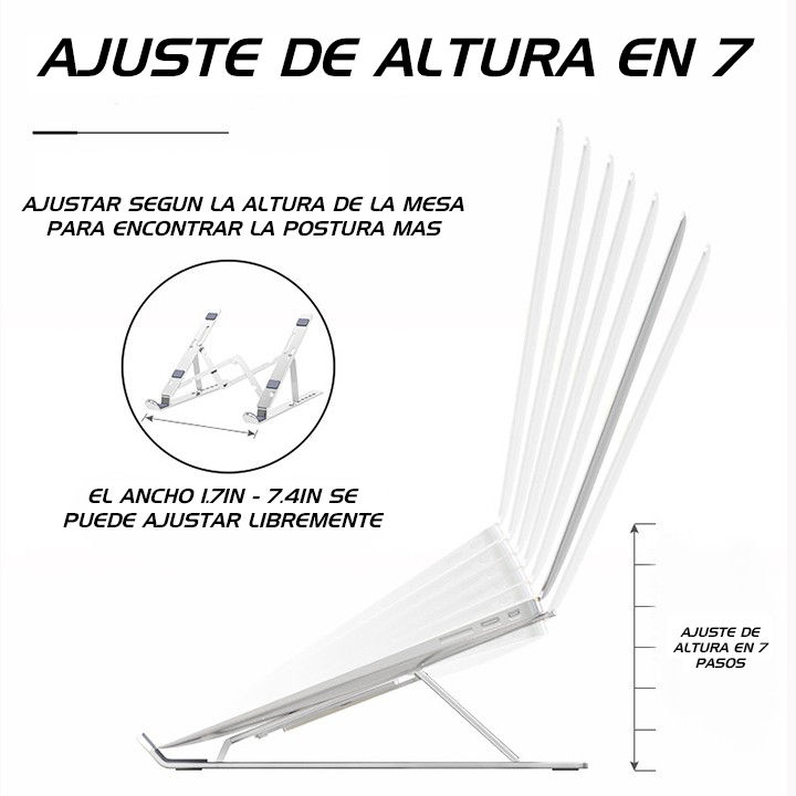 Miniatura: SOPORTE PLEGABLE PARA LAPTOP