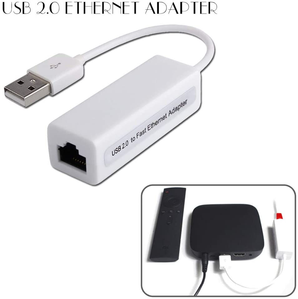 Miniatura: Adaptador / USB 2.0 - RJ45 / 10/100