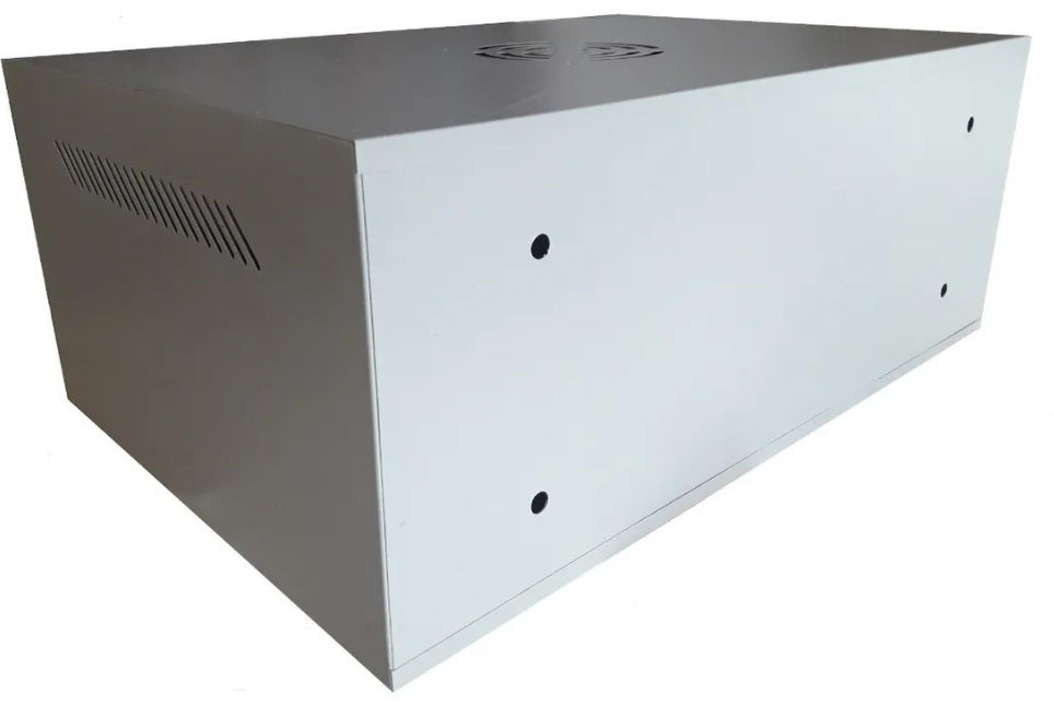 Miniatura: Gabinete de acero armado / 4U / incluye multiple de 3 tomas, ventilador y llave