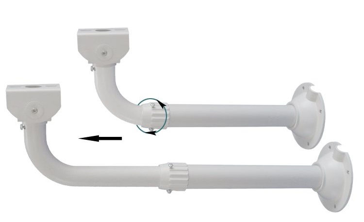 Miniatura: Soporte de cámara retracil 60-120cms / 100-200cms