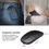 Miniatura: MOUSE ULTRA DELGADO RECARGABLE/ CONEXION DUAL BLUETOOTH 5.0 O 2.4G /DPI VARIABLE