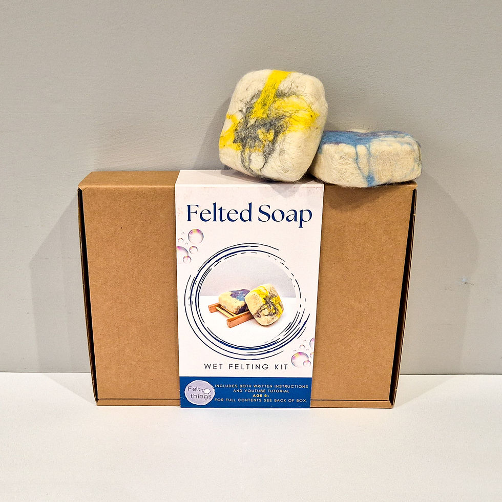 Thumbnail: Felted Soap Wet Felting Kit