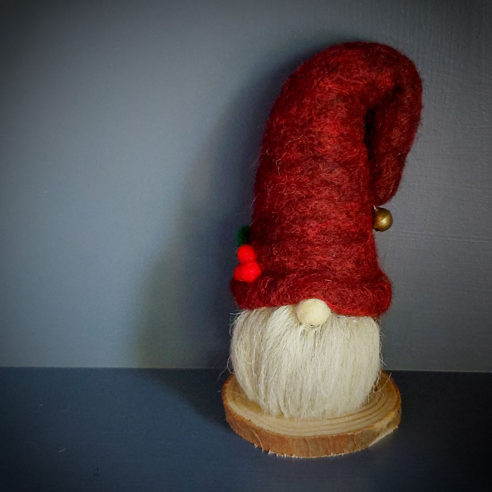 Thumbnail: Needle Felted Gnomes to Represent any Season or Celebration