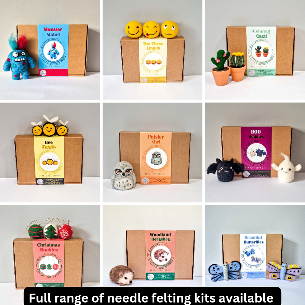 Thumbnail: Woodland Hedgehog Needle Felting Kit