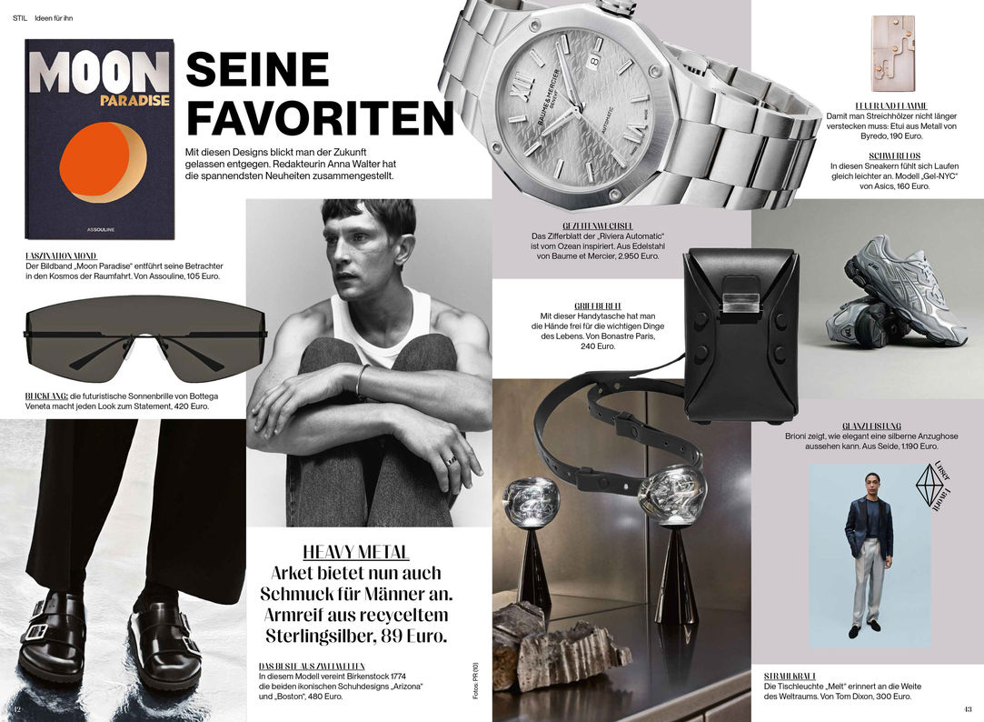 Editorial Design, Layout
Listicle "Seine Favoriten"
Fotos: PR (10)