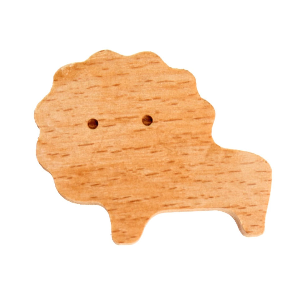Thumbnail: Safari Animals | Wood Hook Set of 3