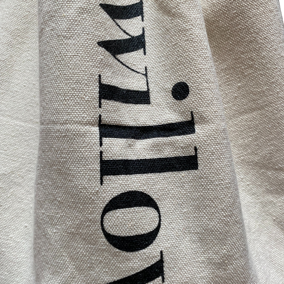 Thumbnail: Large Cotton Bag | Willow & June
