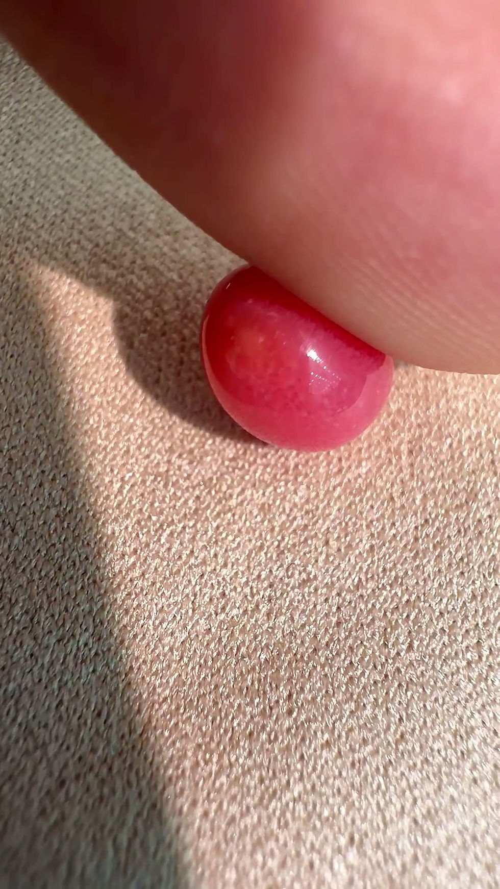 Thumbnail: Conchéa — Natural Flamingo Peach Conch Pearl — 3.50 CT