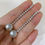 Miniatura: 0.55 ct Diamond AAAA 11 mm South Sea Pearl Classic Earrings 18k Gold