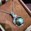 Прев'ю: Crown Radiance — Leopard Diamond Aurora Tahitian Pearl Statement Pendant