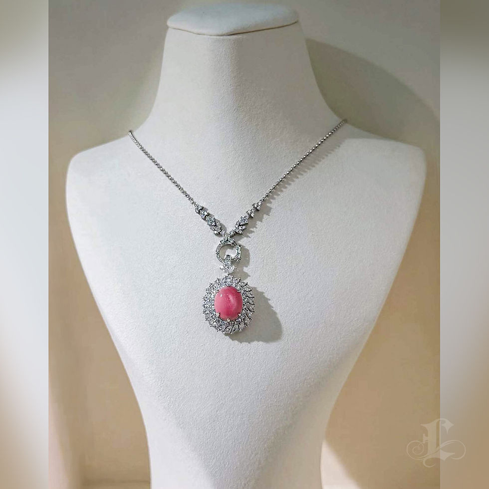 الصورة المصغرة: Conchéa — Flamingo Solaris Convertible Conch Pearl Jewel — 10.26 ct
