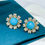 Miniaturbild: Caelmare — Transformable Turquoise Bloom 12–13mm South Sea Pearl Diamond Earring