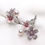 섬네일: 0.38ct Diamond, AAA 8.5-9mm Akoya Pearl Enamel Sakura Pendant, 18k Gold w/ Dimd